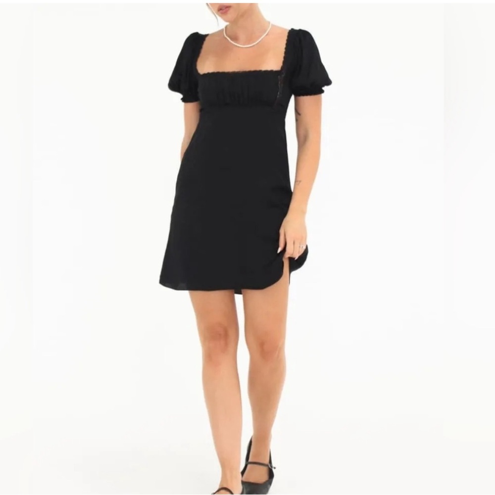 NWT Rumored Napa Valley Mini Dress | Black size S